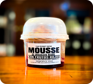 Mousse de chocolate Negro